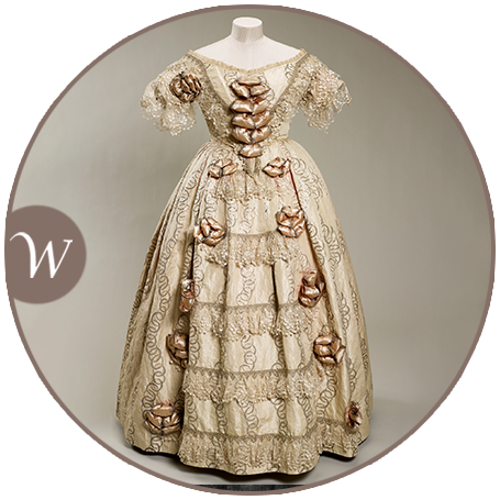 wedding dresses from 1800’s